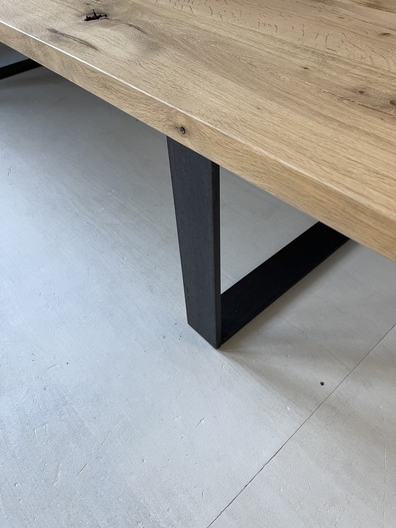 Image 1 of Coffee table made of old oak.