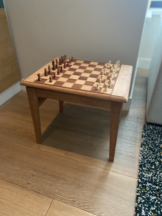 Image 1 of Handgemaakt schaakkastje 