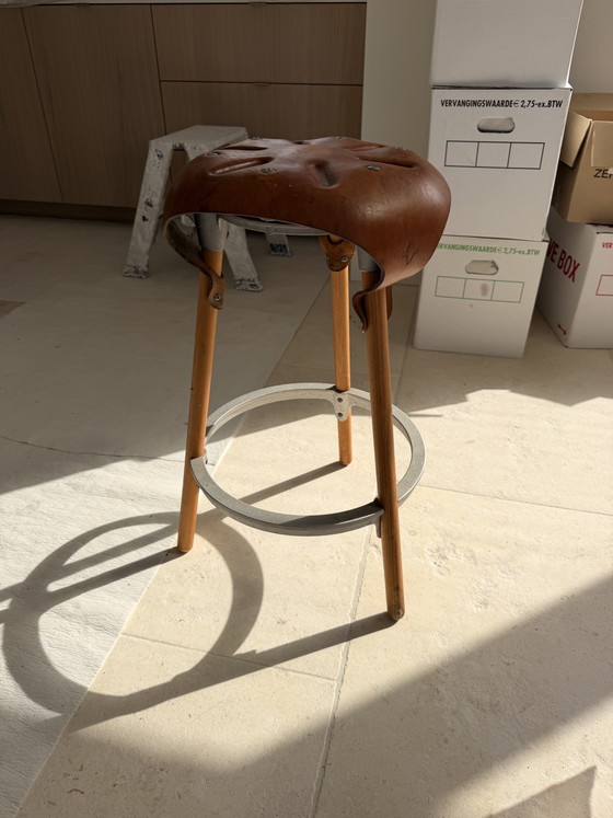 Taburete de bar Sjoerd Vroonland – Taburetes de bar, Cuero (photo 2 of 5)