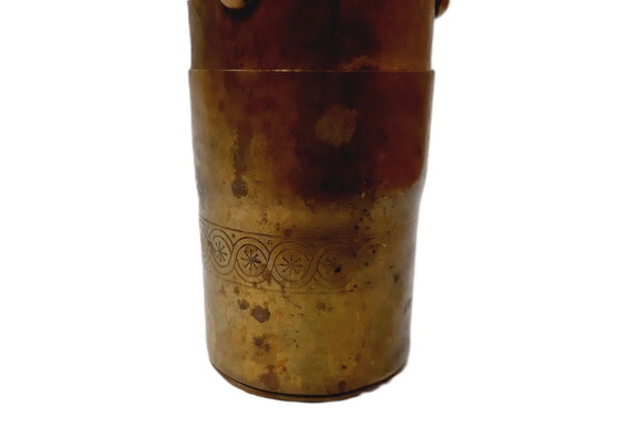 Image 1 of Antico macinacaffè turco in ottone inciso