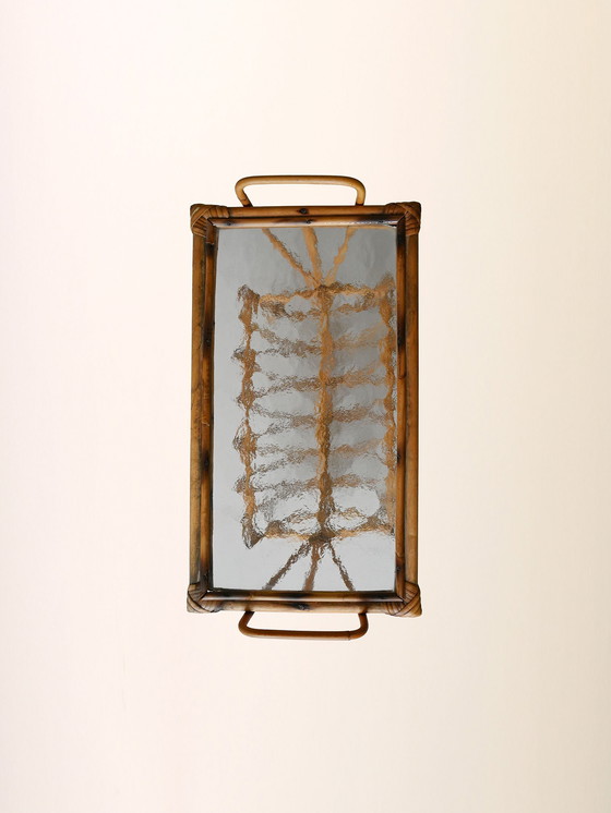 Image 1 of Zweeds tijdschriftenrek van bamboe