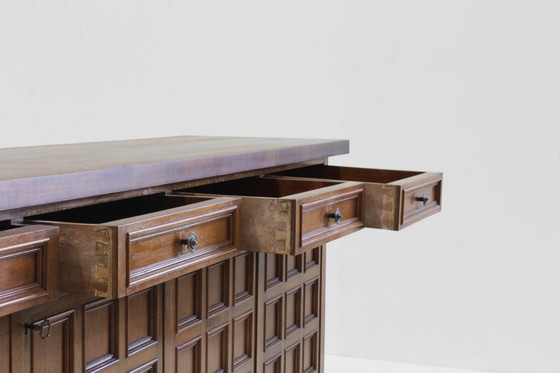 Image 1 of Vintage Brutalist Italian sideboard