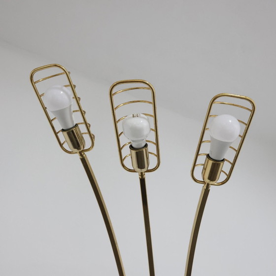 Image 1 of Romeo Rega Attr. Lampada Pavimento Hollywood Regency 1970’s Design Modernariato