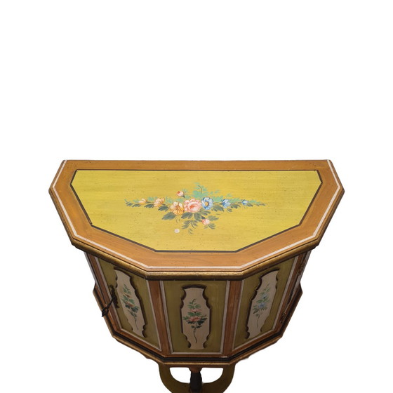 Image 1 of Alter italienischer bemalter Schrank Firenze, 1950er Jahre