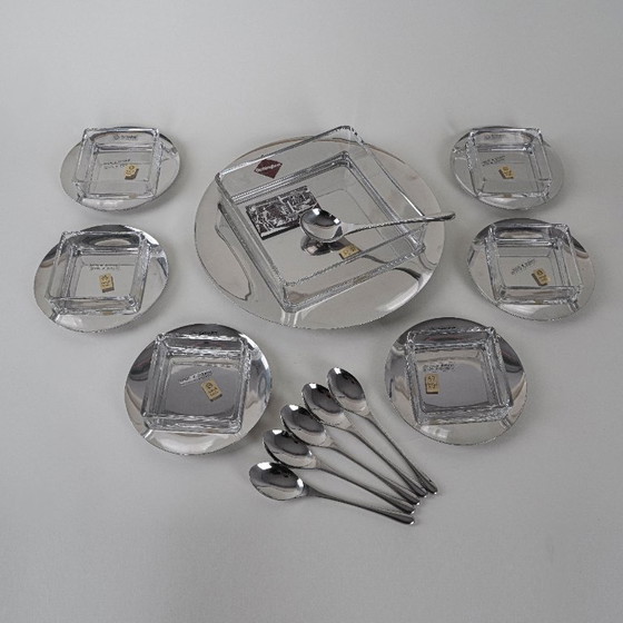 Image 1 of Set da dessert, design italiano, anni '70, produttore: GOTTINGHEN