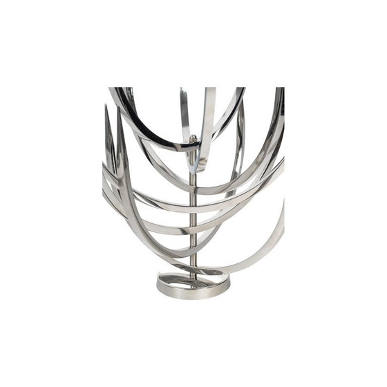 Portacandele di Xavier Féal per Inox Industrie, 1970 – polished steel (photo 4 of 6)