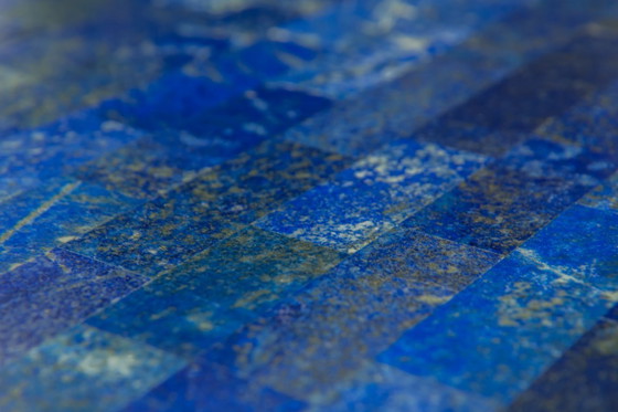 Image 1 of FINS Coffee Table - Blue Agate & Carbon