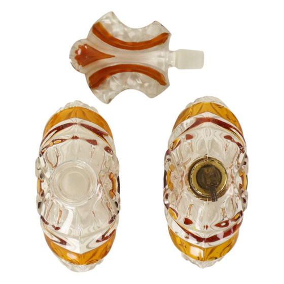 Image 1 of Art Deco Style Perfume Boudoir Crystal