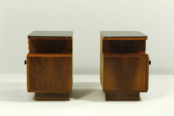 Image 1 of Par de mesitas de noche, década de 1960