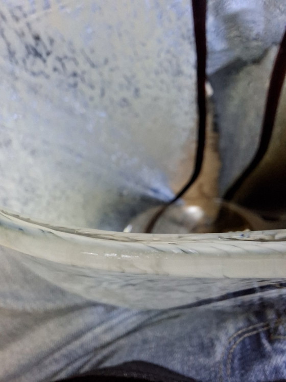 Image 1 of Substantiële Mondgeblazen Design Vaas - Scandinavische Stijl - Jaren '50/'60