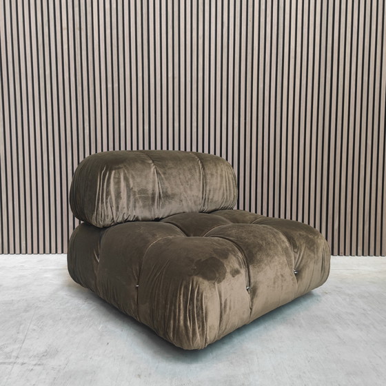 Image 1 of B&B Italia Camaleonda Element - Vintage in Moss Green Premium Fabric