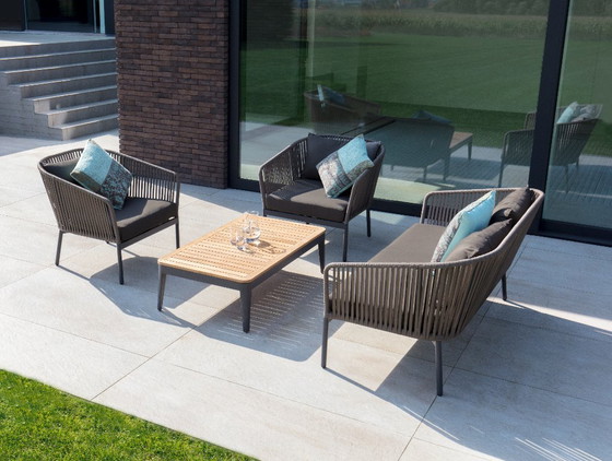 Image 1 of Set da salotto in teak naturale + alluminio