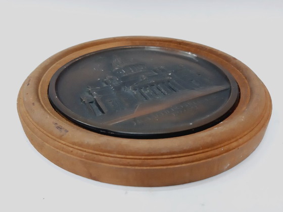 Image 1 of Placa mural en relieve soviética rusa antigua, Leningrado