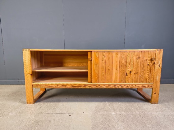 Image 1 of Buffet scandinave en pin, années 1960
