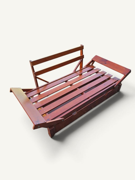 Structure De Banquette-Lit Convertible En Bois Avec Tiroir De Rangement – slaapbanken, Wood