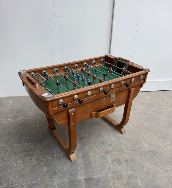 Bonzini B53 Foosball Table – 1950s – Collector's Item – Decorative Objects, Wood (photo 3 of 15)