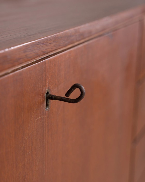 Image 1 of VINTAGE 1960s TEAK WOOD SIDEBOARD, ITALIAN DESIGN