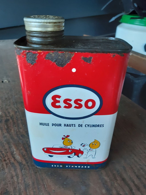 Vintage Esso Ölkanne 1950er Jahre