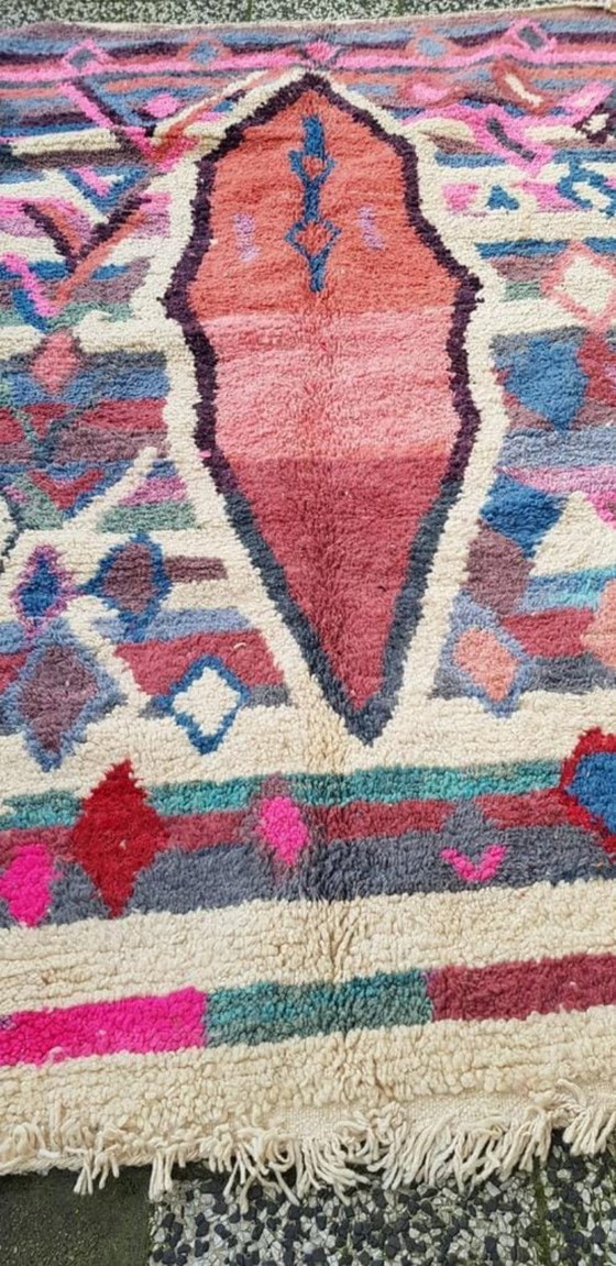 Image 1 of Hand-knotted Berber rug wool 259x156cm