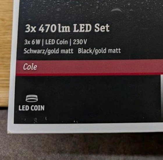 Image 1 of 3x lampade a LED nel set confezione originale da 470 lm 