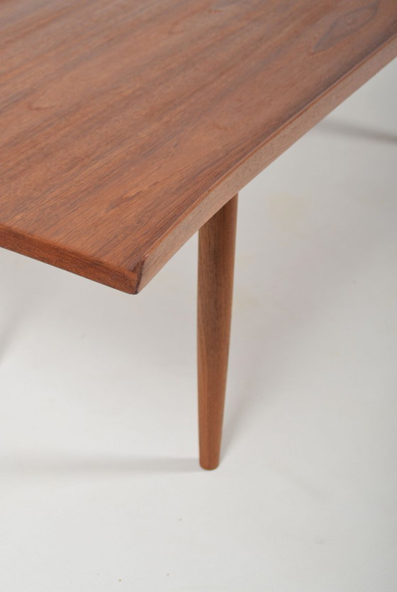 Image 1 of Dänischer Couchtisch mit erhöhter Kante, 1960er Jahre