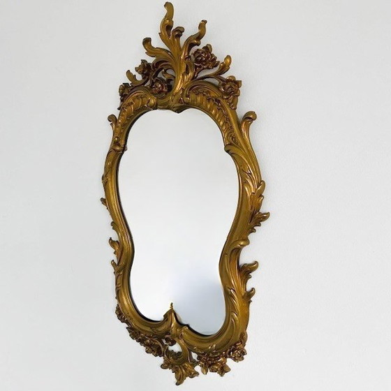 Image 1 of Specchio barocco d'epoca Hollywood Regency 1960