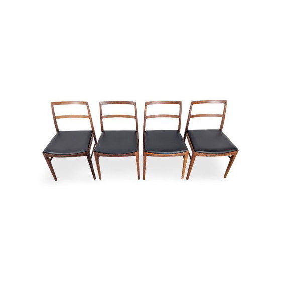 Image 1 of Set of 4 Arne Vodder chairs model 430 Sibast rosewood 1960