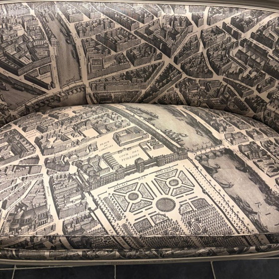 Gilles Nouailhac Beauharnais 9212 Poltrona Lounge – Loveseat, Textile, Wood (photo 7 of 9)