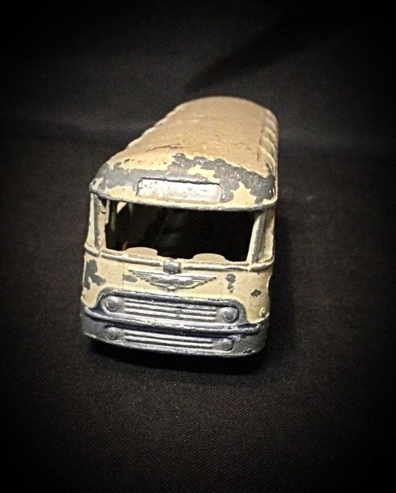 Image 1 of Vintage Dinky Toys Autocar Chausson Méccano – 15 cm Long, Metal Collectible Model Bus - 2Y02