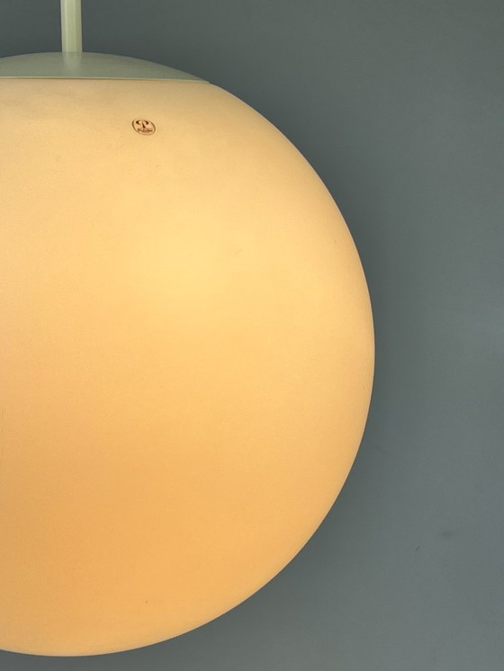 Image 1 of Vintage Xl Ball Lamp / Suspension Lamp, Peill En Putzler, Allemagne 1970
