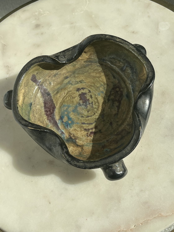 Image 1 of Authentieke Art Deco Vide-Poche - Roger Guérin - Bouffioux - met originele sticker