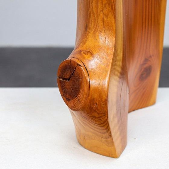 Image 1 of Pair of Pinewood Sculptures by Ineke van Zuuren, 1970s