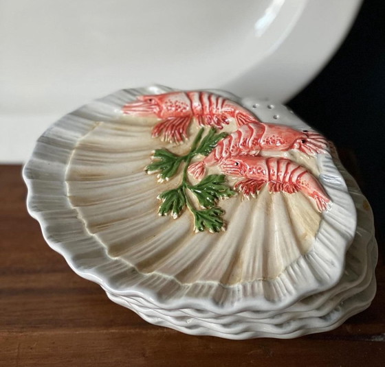 Image 1 of Set di frutta di mare vintage italiano