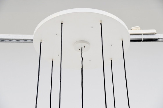 Image 1 of Lámpara de araña Raak con forma de globos de gotas de lluvia Holanda 1975