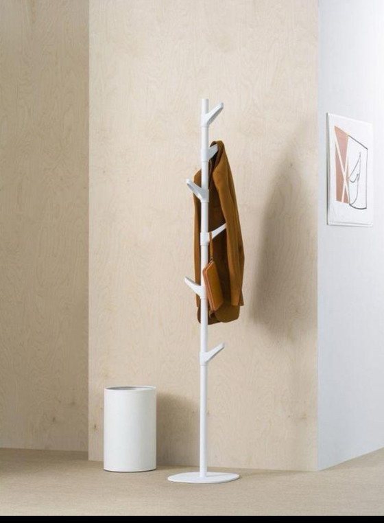 Image 1 of Porte-manteau design blanc Van Esch Slide G1