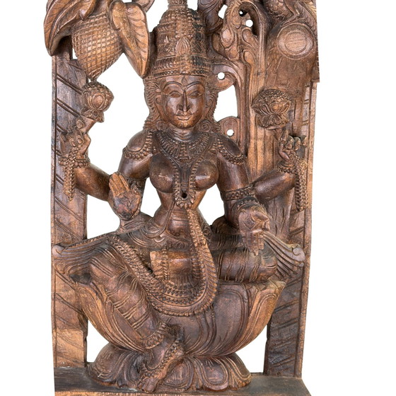 Zuid-Indisch Meenakshi Paneel – Wanddecoratie (photo 4 of 10)