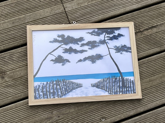 Image 1 of Ink on white paper, 30x21cm