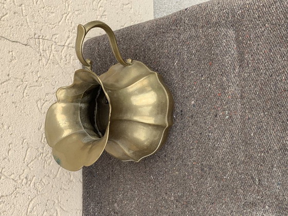 Vintage Gouden Messing Kan – Servies (photo 4 of 5)