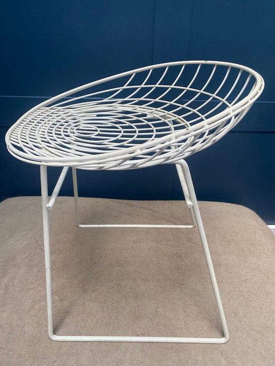 Image 1 of Silla KM05 - Cees Braakman Pastoe (taburete) blanco