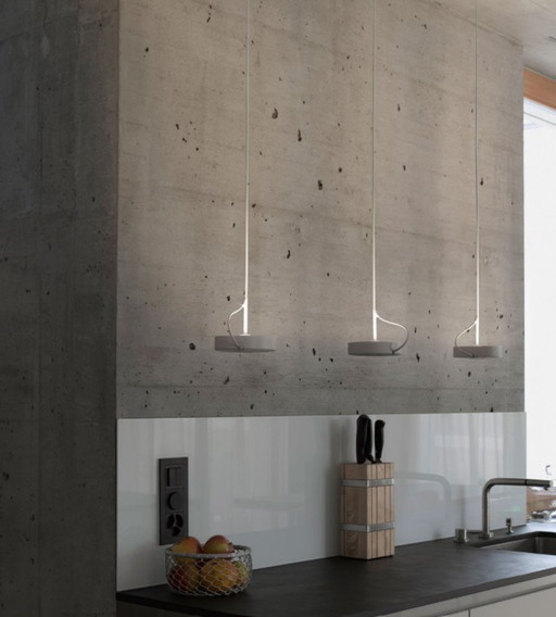 Lampada a sospensione Belux U-Turn-38 Michel Charlot - nuova nella scatola