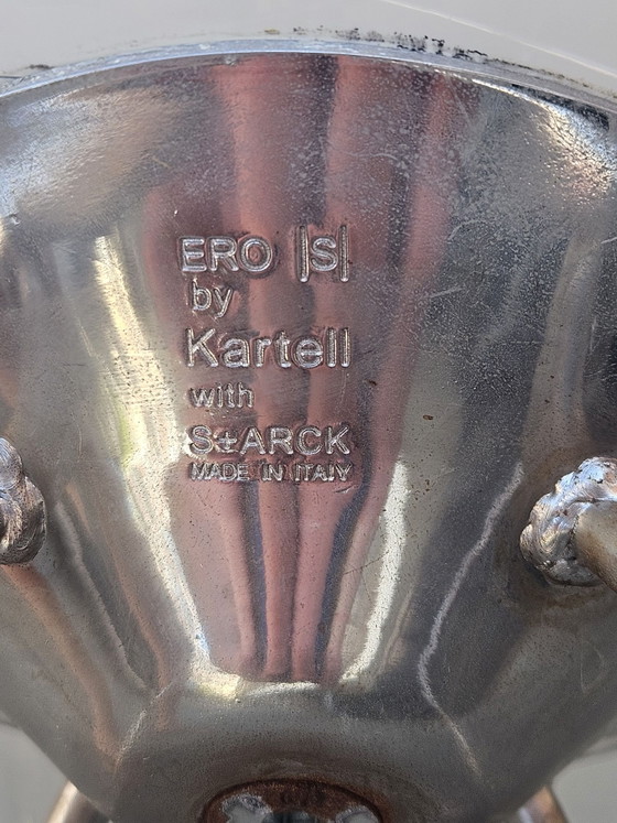 4x Kartell Ero|S| chairs – Dining chairs, Chrome, Plastic (photo 3 of 5)