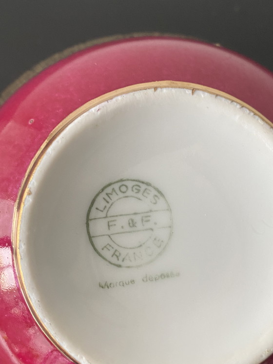 Image 1 of Tazza grande Vintage 60 Collection Porcellana fine di Limoges dorata in oro fino