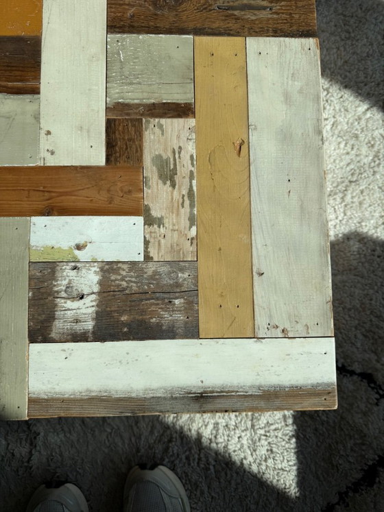 Image 1 of Piet Hein Eek Waste salon block in reclaimed wood