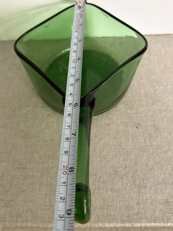 Bol Empoli Verde soufflé à la main - Italie années 70 – Glass (photo 9 of 10)