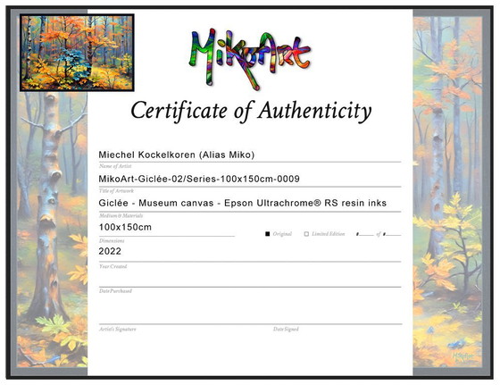 Image 1 of MikoArt-Giclée-02/Series-150x100cm-0009