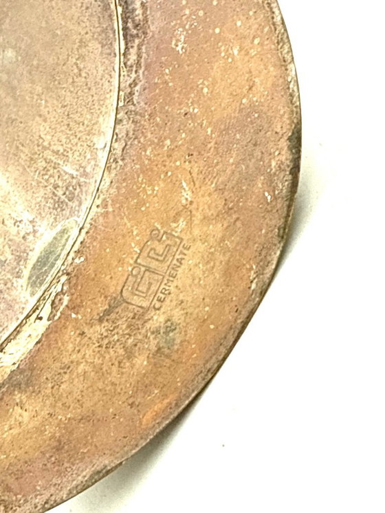 Image 1 of Set aus 3 versilberten Vasen aus der Mitte des 20. Jahrhunderts, GiBi Italien, 1970er Jahre