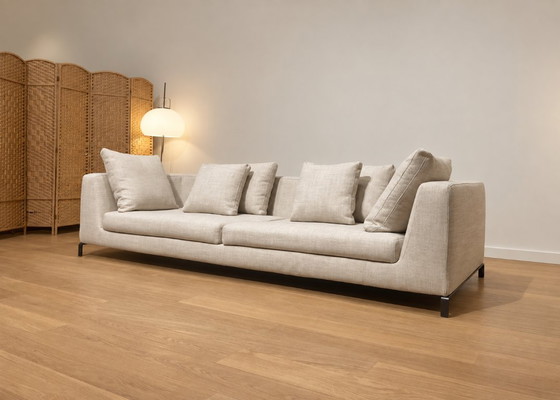 Newly Upholstered B&B Italia Ray 4-seater + WARRANTY, 3-5 seaters, Other, Metal, Beige, Modern (photo 4 of 8)