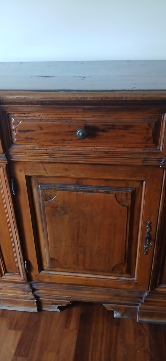 Image 1 of 16th century sideboard already restored