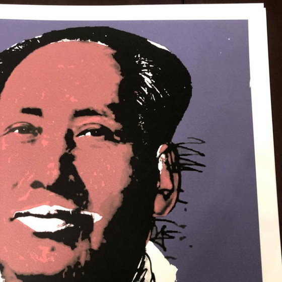 1990s After Andy Warhol "Mao Zedong" Lithograph – Lithographs & prints, Paper (photo 9 of 11)