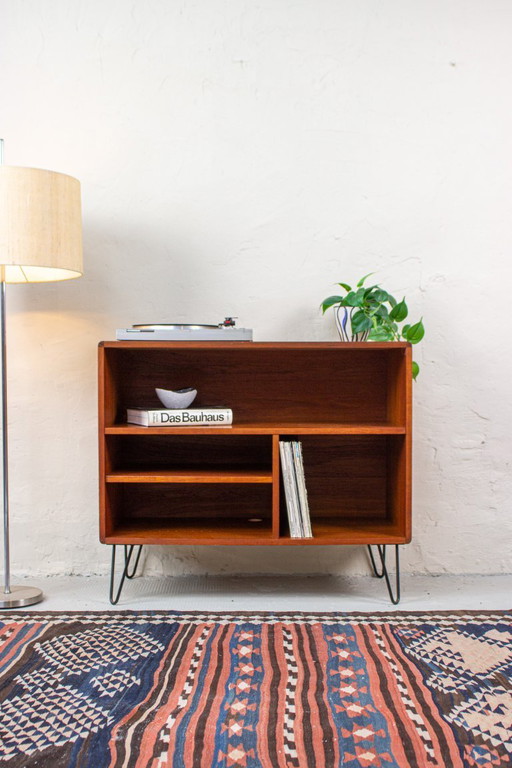 Vintage record cabinet, hi-fi chest, sideboard, Danish Mid Dentury